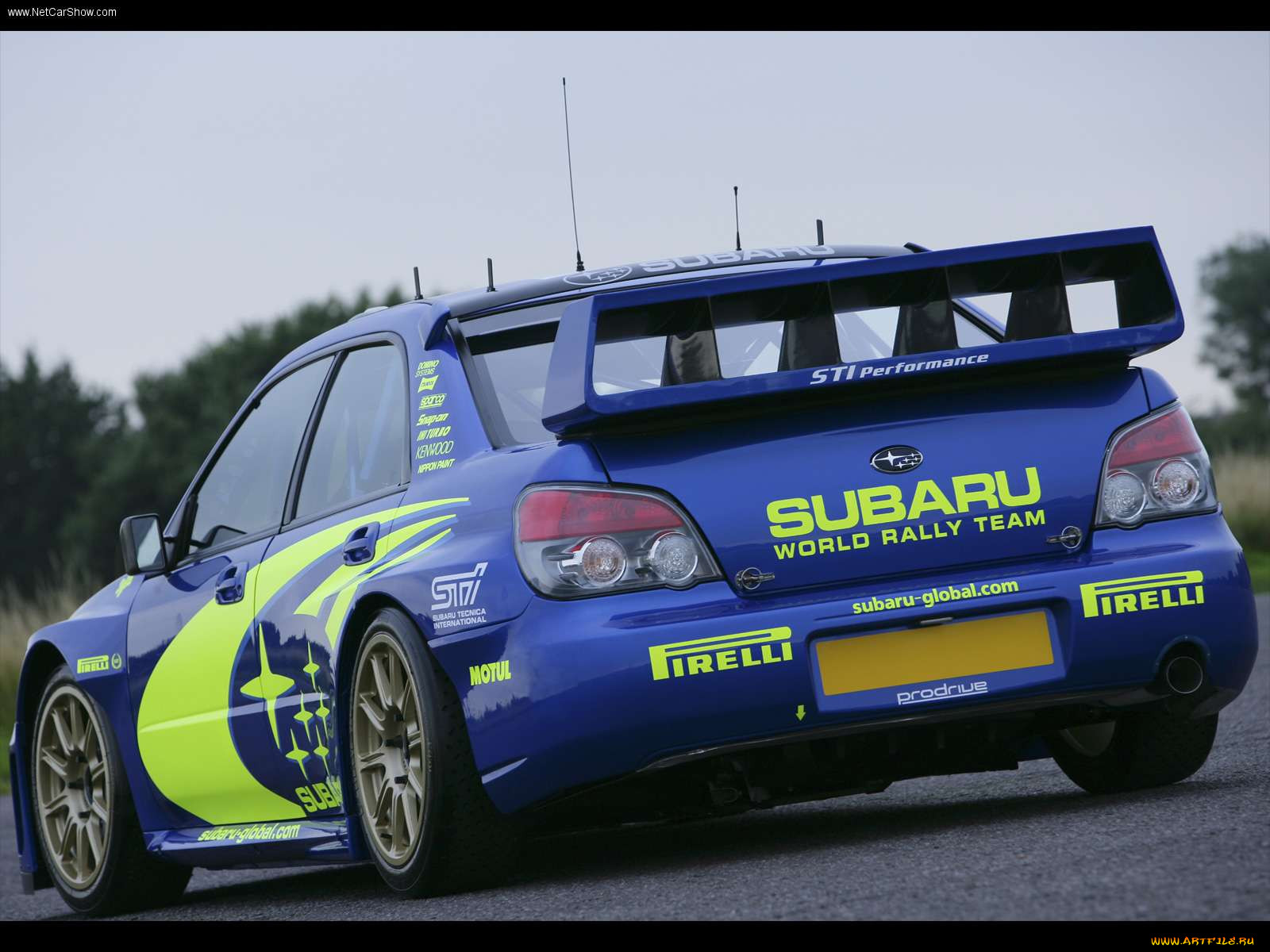 subaru, impreza, wrc, prototype, 2006, 